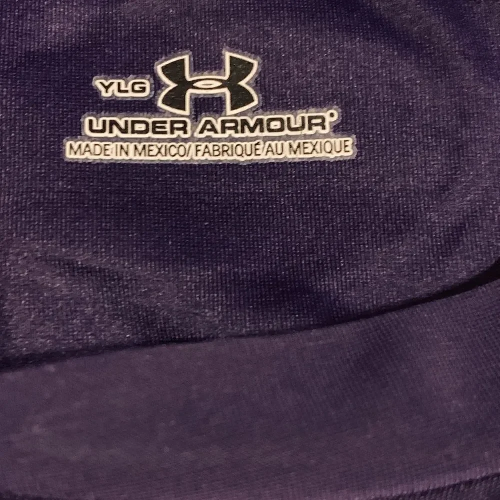 Girls Under Armour shirt size ylg